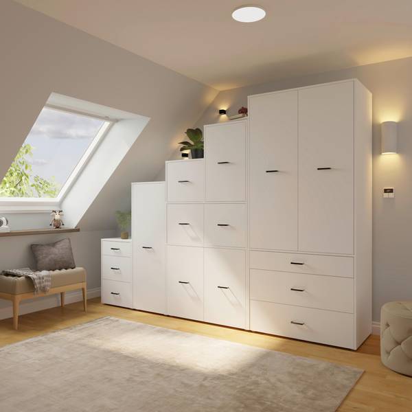 Kleiderschrank KIVO Breite: 90 cm