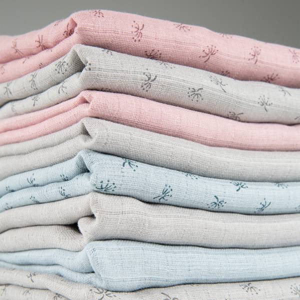 Couches textiles Lil Planet Rose clair