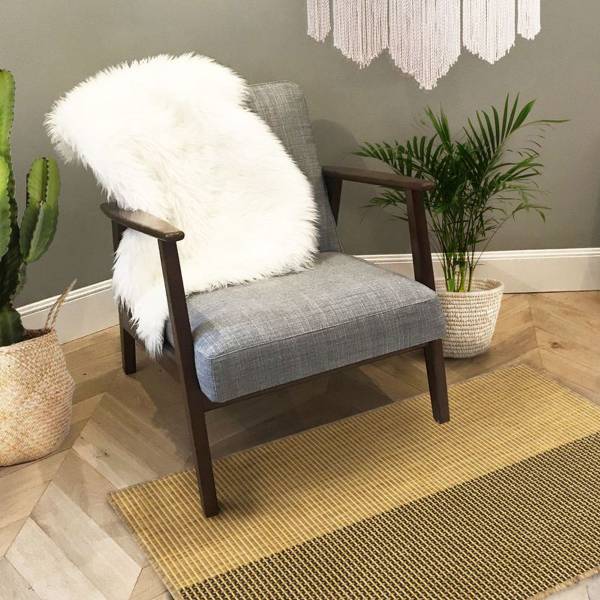 Tapis SULA Marron - Textile - 60 x 1 x 110 cm