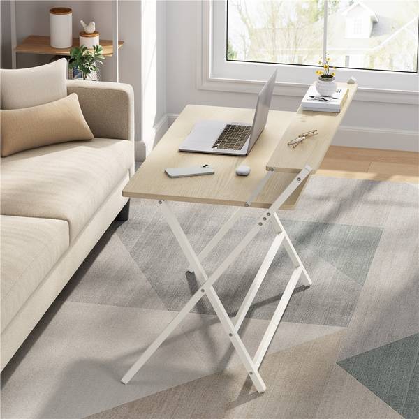 Computertisch ARJ41 Beige - Metall - 61 x 90 x 107 cm