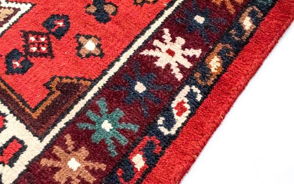 Orientteppich Oriental Rot - Wolle - 90 x 1 x 160 cm