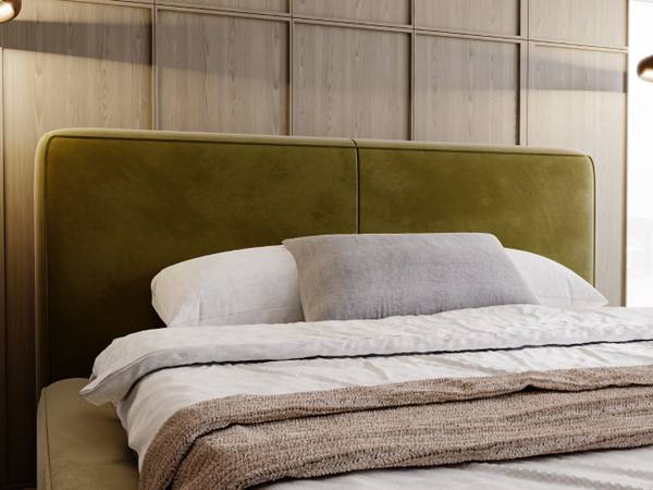 Polsterbett AMARO Dunkelgrün - Liegefläche Breite: 160 cm