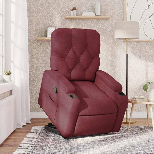 Relaxsessel mit Aufstehhilfe 3032388-1 Rot - Rotbraun