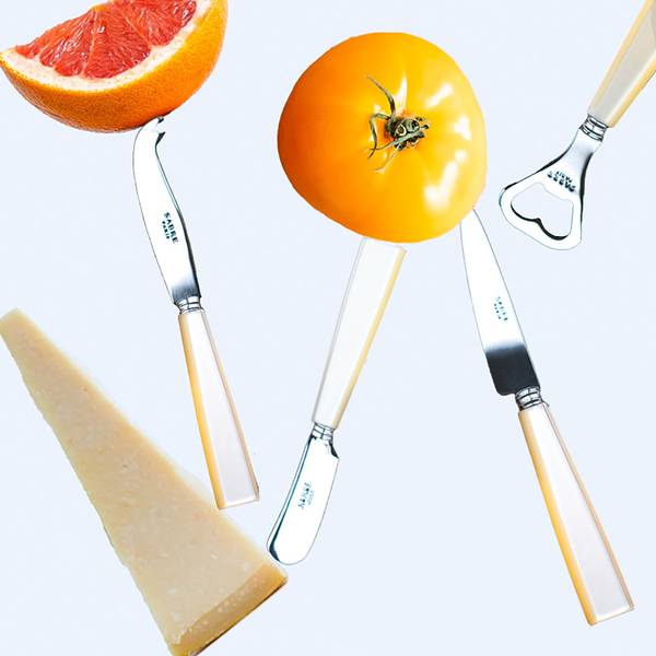 Set für den Aperitif, Icône Perlweiß