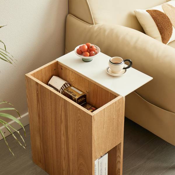 Beistelltisch KARLSTAD Weiß