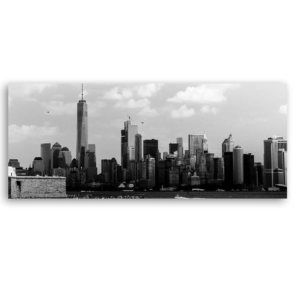 Tableau déco ville 150 x 50 cm