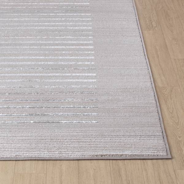 Kurzflorteppich SKOKIE Beige - Polypropylen - 200 x 1 x 275 cm