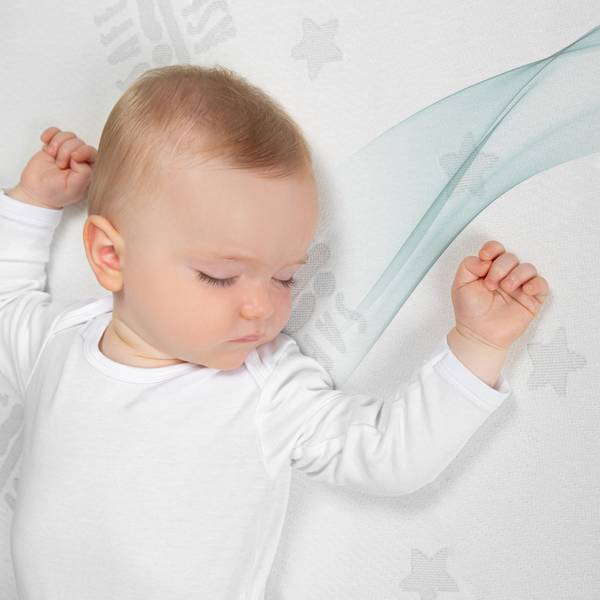 Babybettmatratze Air Balance Easy Grau - 60 x 120 cm