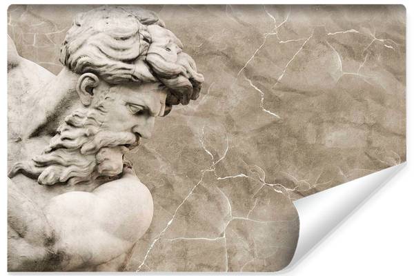 Fototapete Skulptur von NEPTUN Beton Beige - 450 x 300 x 300 cm