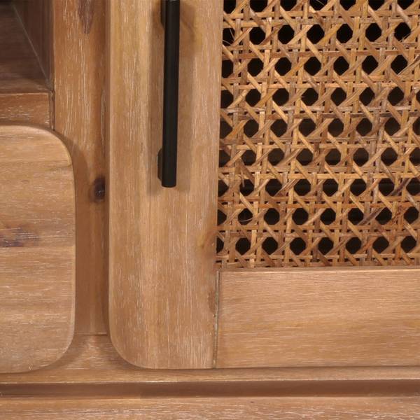 TV-Rack M47 Braun - Akazie - 160 x 60 x 45 cm