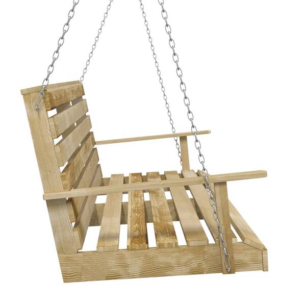 Schaukelbank 316065 Braun - Kiefer - 155 x 60 x 155 cm