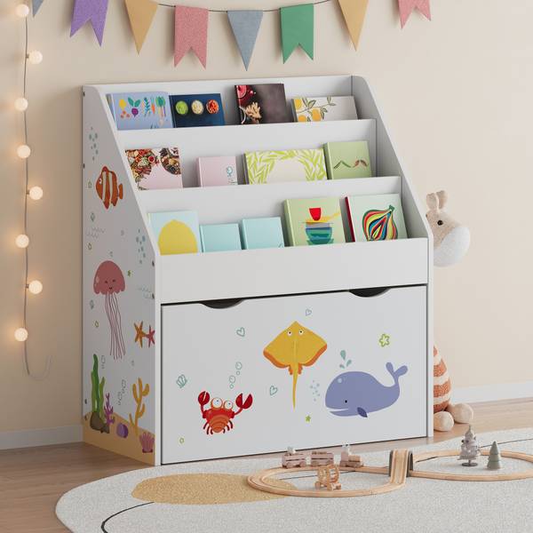 Kinderrek Aarnskona plaatmateriaal op houtbasis - 63 x 70 x 30 cm