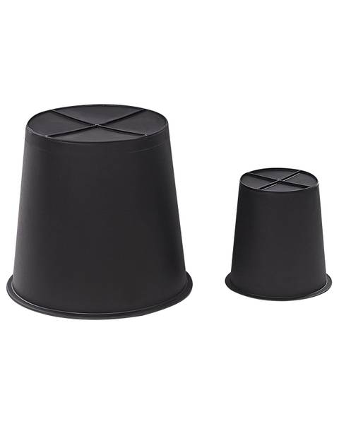 Cache-pot d'extérieur BRODIEA Noir