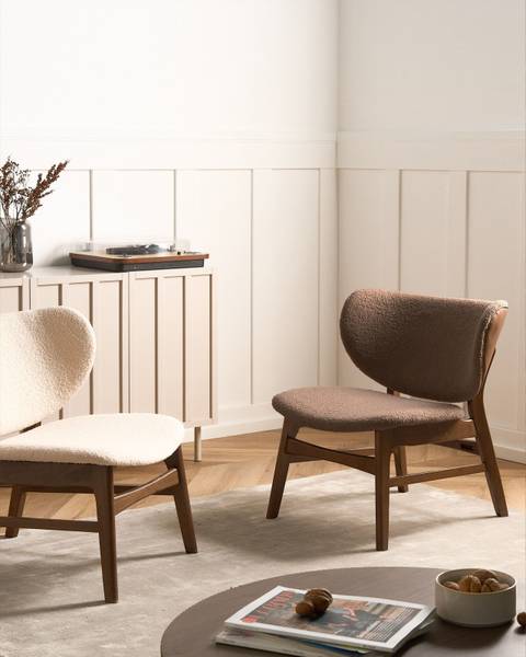Sessel DAY Beige - Braun - Taupe