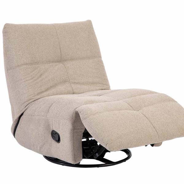 Sessel LAZY Grau - Textil - 82 x 96 x 103 cm