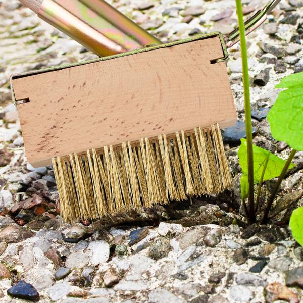 Brosse à joints en lot de 2 Marron - Doré - Acier - 14 x 12 x 4 cm