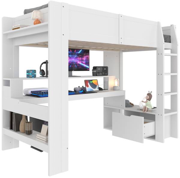 Lit mezzanine Anemoi Ⅱ Largeur : 103 cm