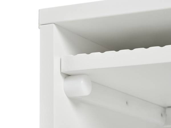 TV-Möbel LEDUC Schwarz - Weiß - Holzwerkstoff - 200 x 52 x 40 cm