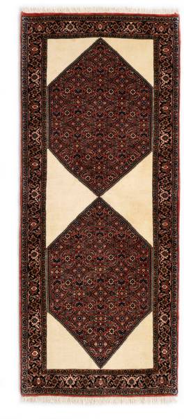 Tapis de passage Bidjar XL Rouge - Laine - 77 x 2 x 190 cm