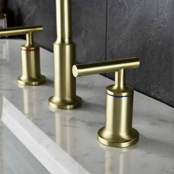 Waschtischarmatur Scamandre 3774 Gold - Messing - 18 x 18 x 18 cm