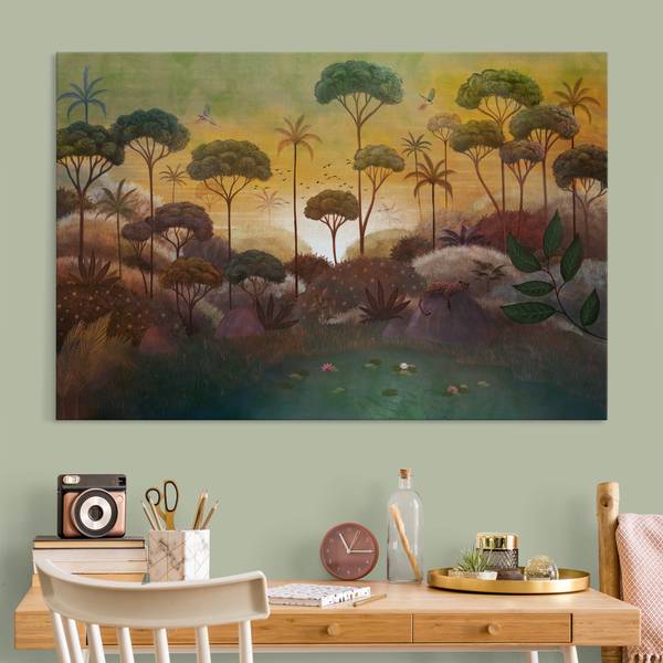 Akustikbild Tropen 70 x 50 cm