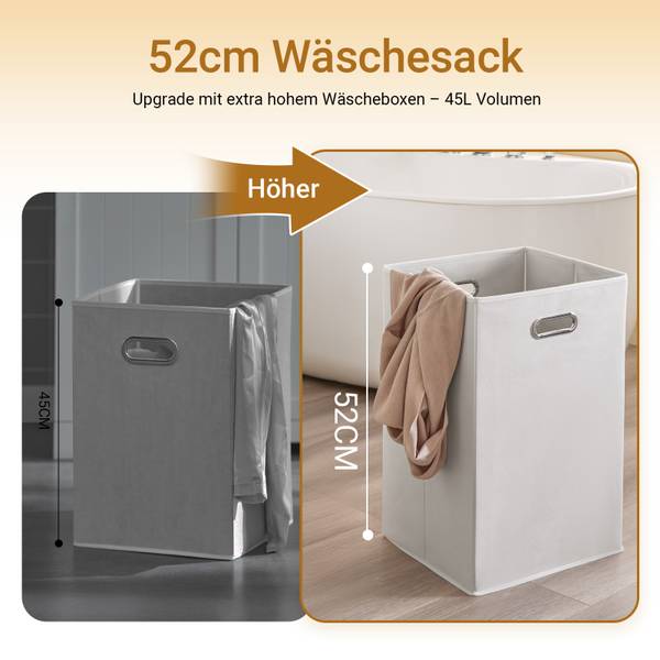 Armoire haute de salle de bain BZR216-W Blanc - Bois manufacturé - 40 x 180 x 38 cm