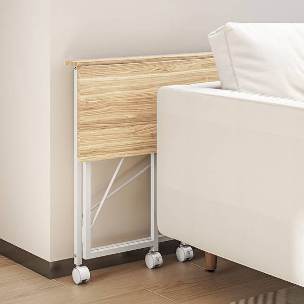 Klappbarer Schreibtisch 836-606V00ND Eiche Dekor - Weiß