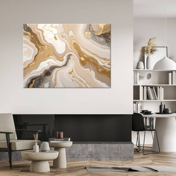 Wandbild Abstrakte Motive 90 x 60 cm