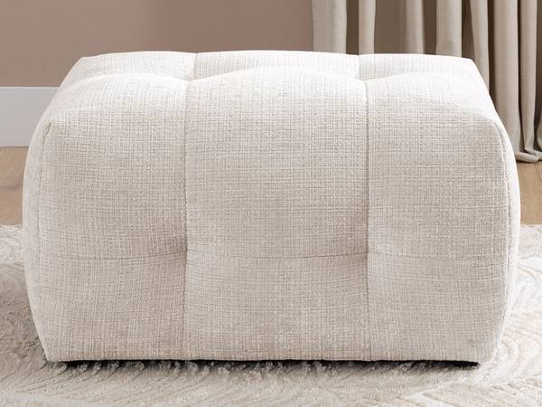 Polsterhocker Kozy Hellbeige
