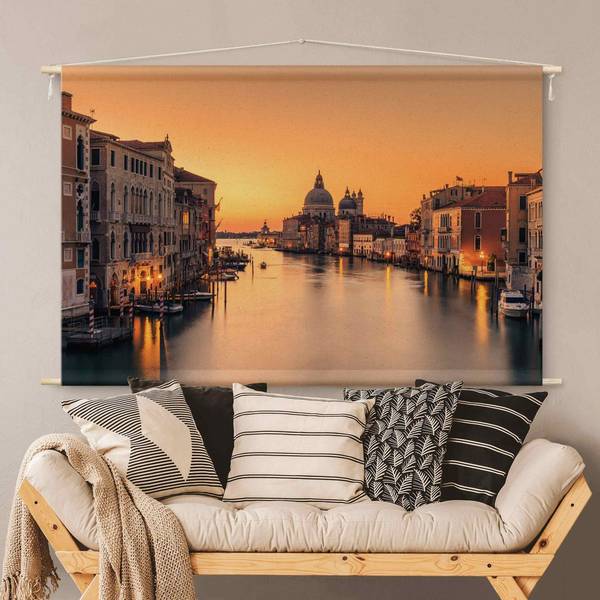 Wandteppich Goldenes Venedig 145 x 95 cm