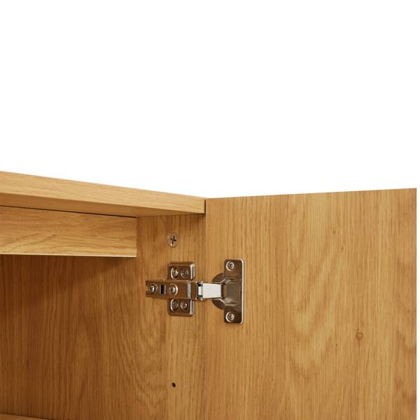 Sideboard NaturLine Ⅱ Beige - Stahl - 100 x 75 x 40 cm