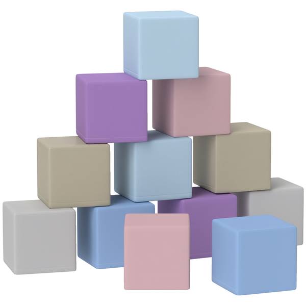 Softbausteine 3D0-003V01MX 12er Set Textil