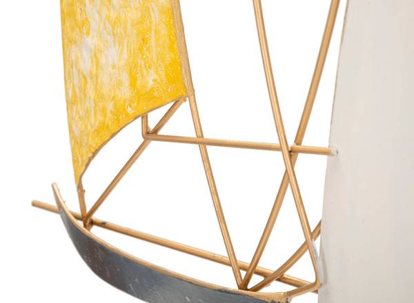 Wanddekoration Vela Color Metall - 4 x 98 x 79 cm