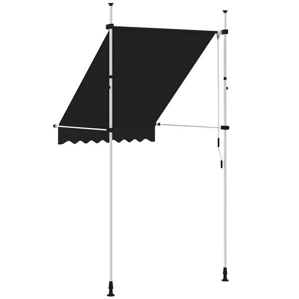 Markise 296524-3 Anthrazit - Breite: 150 cm