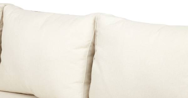 Gartensofa Gram Beige - Webstoff - 203 x 74 x 85 cm