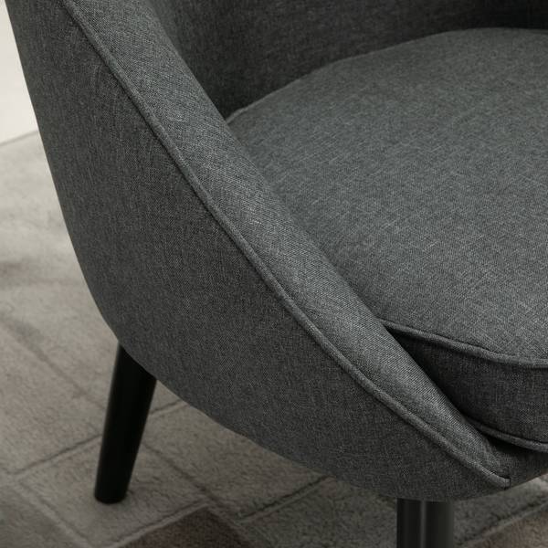 Esszimmerstuhl 839-202 Grau - Textil - 65 x 75 x 71 cm