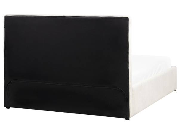 Bett CASTELNAVET 3-tlg Schwarz - Weiß - Liegefläche Breite: 160 cm