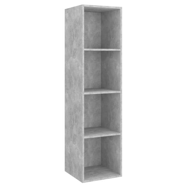 TV-Schrank 3007938 3-teilig Grau - Holzwerkstoff - 37 x 142 x 37 cm