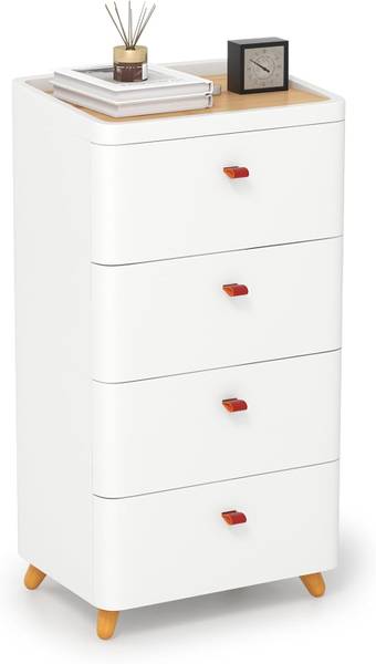 Nachtschrank VH33610ITDE Weiß - Kunststoff - 32 x 82 x 42 cm