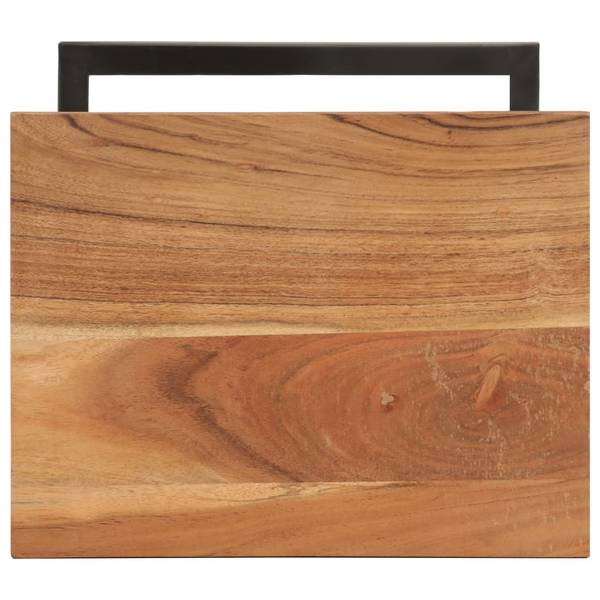Beistelltisch 321971 (2er Set) Braun - Akazie - 25 x 65 x 31 cm