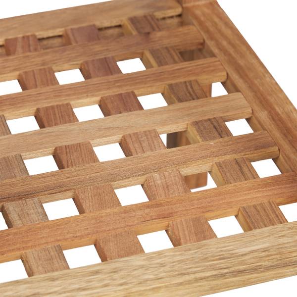 Beistelltisch Walnuss mit Schublade Braun - Walnuss - 35 x 80 x 30 cm