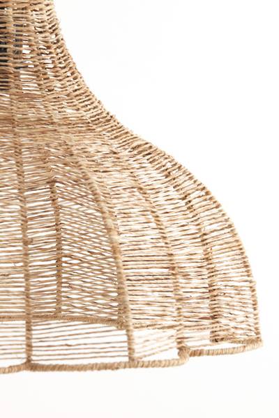 Lampenschirm TONODA Braun - Stahl - 43 x 29 x 43 cm