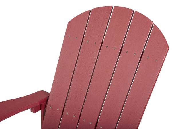 Schaukelstuhl ADIRONDACK Rot