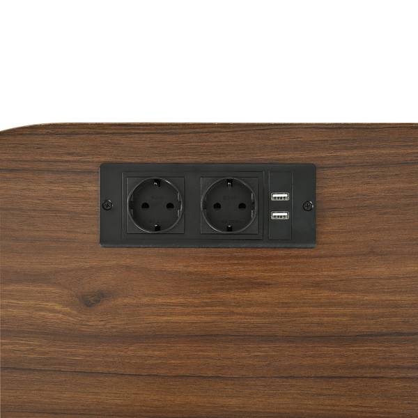 Sideboard Philotes Ⅲ Braun - Holzwerkstoff - 110 x 76 x 40 cm