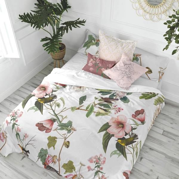 Bettbezug Blooming Textil - 260 x 1 x 240 cm