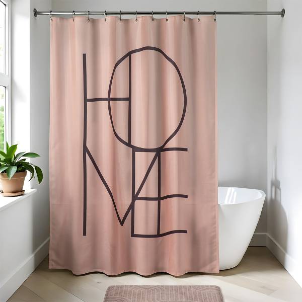 Duschvorhang Luna2 Rosé