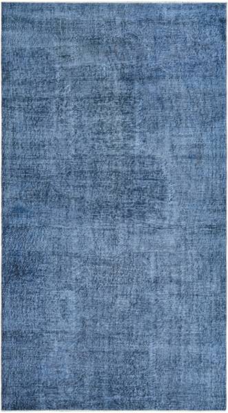 Vloerkleed Ultra Vintage DXXVII blauw - wol - 150 x 1 x 269 cm