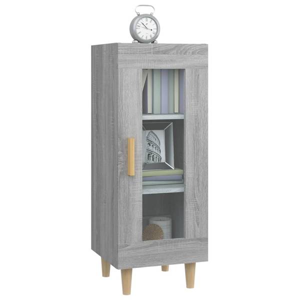 Sideboard DE2969 Grau - Holzwerkstoff - 35 x 90 x 34 cm
