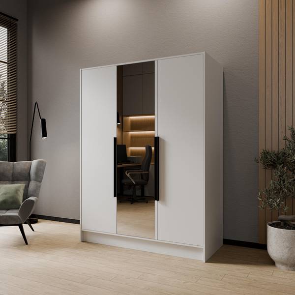 Kleiderschrank LUSSO Weiß