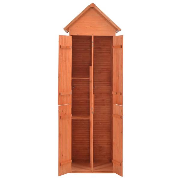 Geräteschuppen 170649 Braun - Holzwerkstoff - Metall - 60 x 213 x 71 cm